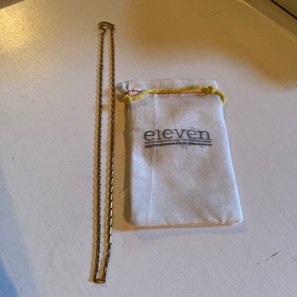 ELEVEN bronze necklace